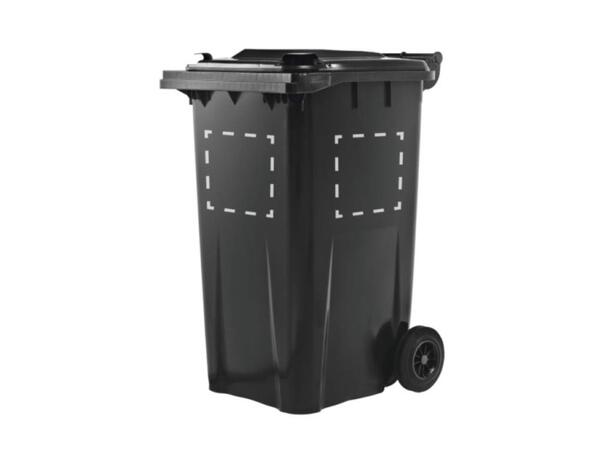 Avfallsbeholder 120 liter på hjul
