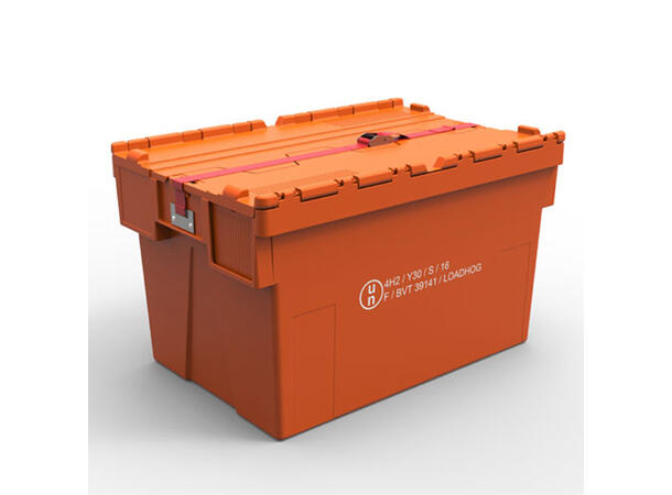 UN-godkjent plassbesparende plastkasse 77 liter