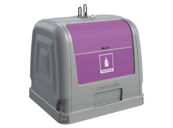 Avfallscontainer egnet til papirinnsamling