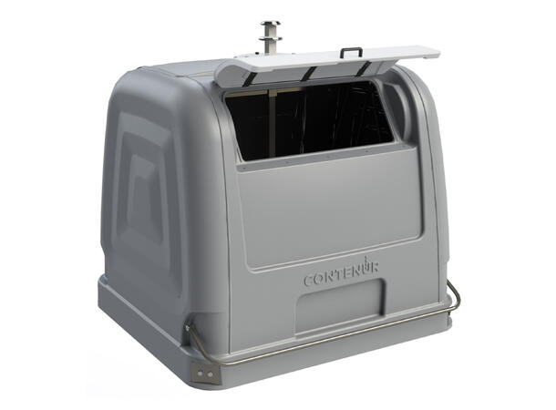 Avfallscontainer egnet til papirinnsamling