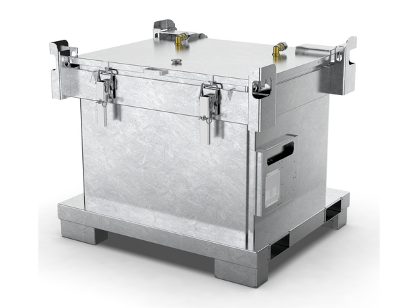 stålcontainer for Litiumionbatterier