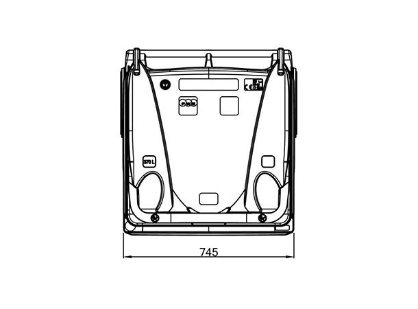 Avfallsbeholder 3 hjul