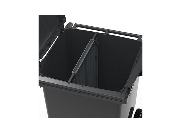 Avfallsbeholder for 2 fraksjoner