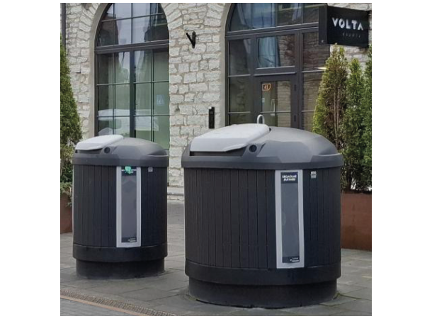 Nedgravd avfallscontainer IKON