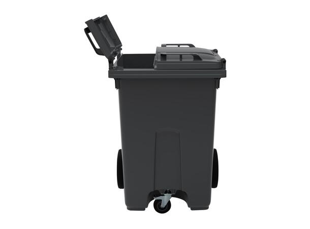 Avfallsbeholder PWS 370 L, Duo 2-delt beholder med skillevegg 