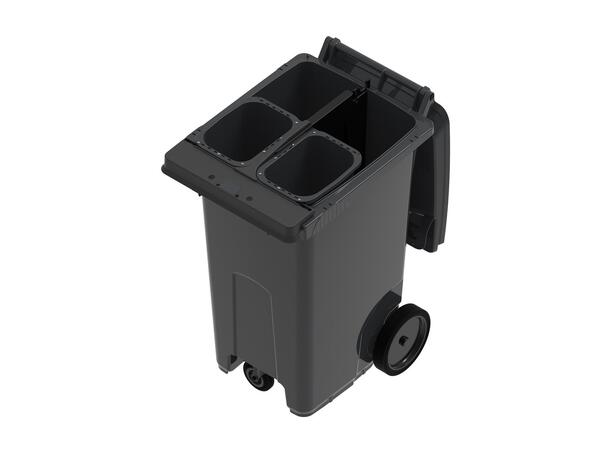 Avfallsbeholder med inndelinger