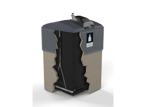 Finncont Modul for avfall under bakkan