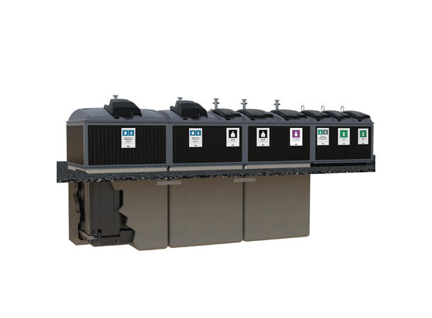 Finncont Modul for avfall under bakkan