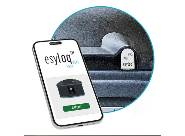 esyloq adgangskontroll til avfallscontainere