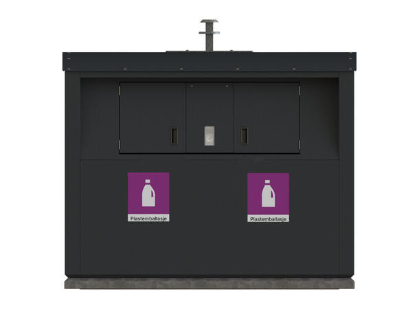 Metro Flex bunntømt overflatecontainer 3000 liter