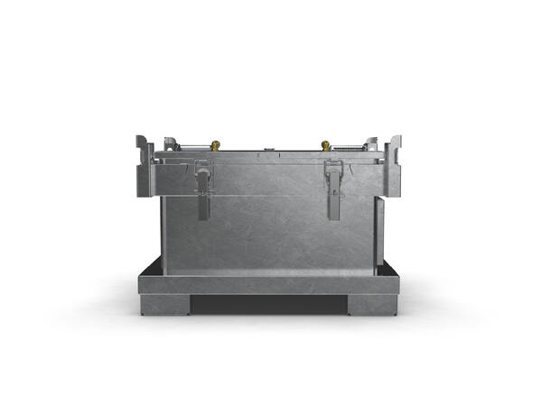 Container for liionbatterier