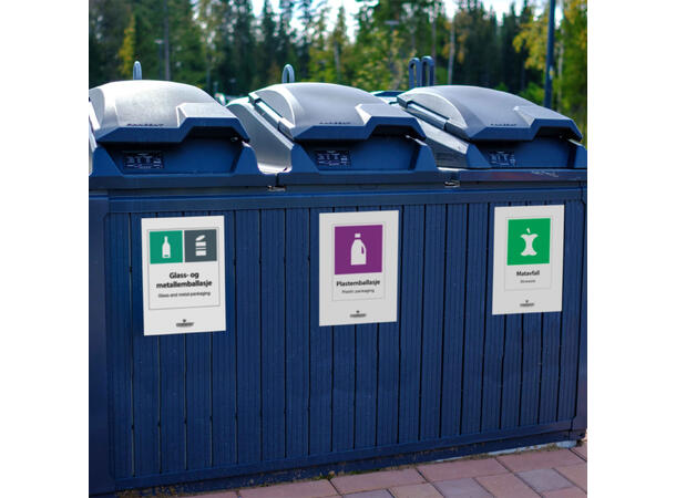 Finncont Modul nedgravd avfallsløsning