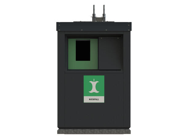 Metro Flex bunntømt overflatecontainer 1500 liter
