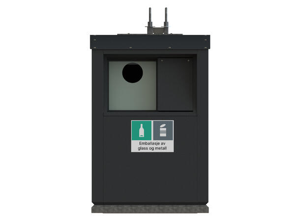 Metro Flex bunntømt overflatecontainer 1500 liter