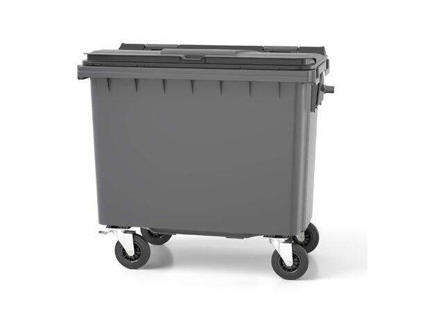 Avfallsbeholder 770 liter med 4 hjul