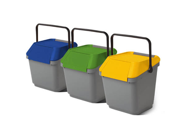 Søppelbøtter for kildesortert avfall