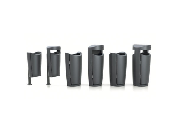 Avfallsbeholder 50 liter med moderne design