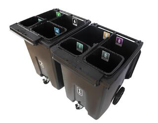 Avfallsbeholdere med Quattro Select