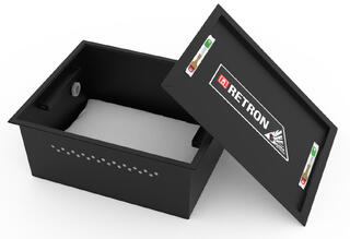 Retron box for lading av batterier