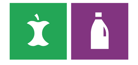 Matavfall og plastemballasje